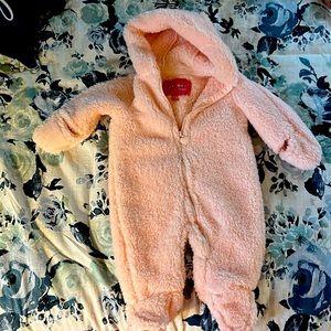 Wippette Kids Full Body Baby Fleece Onesie - Sz 3-6m